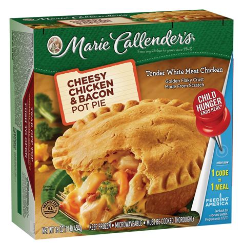 Marie Callender’s Cheesy Chicken And Bacon Pot Pie 16 Ounce