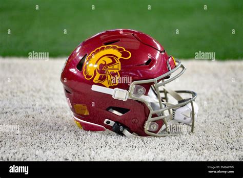 Arlington Texas Usa Nd Jan Usc Trojan Helmet Cotton Bowl