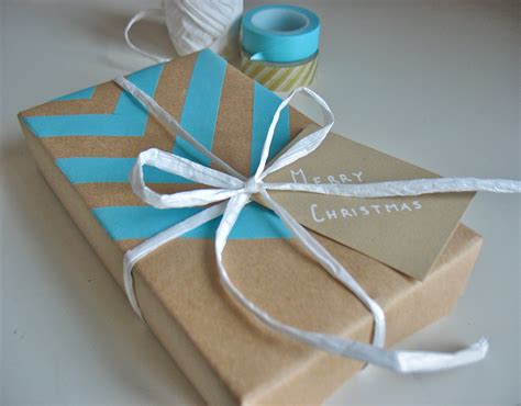 Tiny Lucky Washi Tape Gift Wrapping