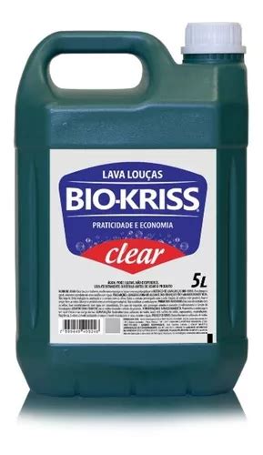 Detergente Bio Kriss L Clear Mercadolivre