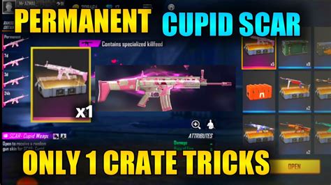 How To Get Cupid Scar Only Crate Tricks In Free Fire Latest Tricks