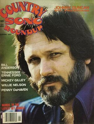 Country Song Roundup Vtg Magazine Aug Johnny Duncan Nelson No