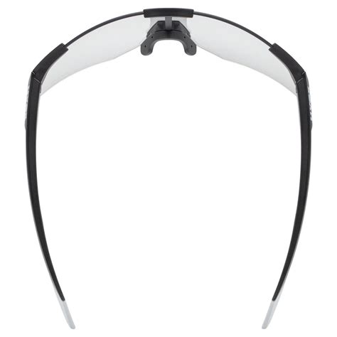 Uvex Pace Perform V Black Matt Litemirror Silver Eyewear Uvex Sports