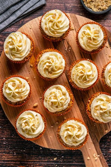 Vegan Carrot Cake Cupcakes Loving It Vegan