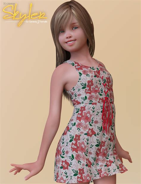 Skyler Clothing For Genesis 3 Females Daz 3d