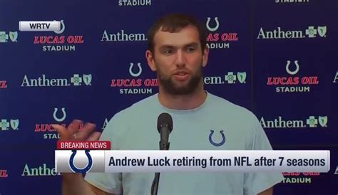 Highlight 3 Years Ago Today Andrew Luck Announces He Is Retiring