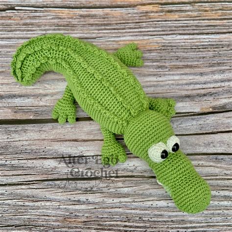 Crocodile Amigurumi Crochet Pattern Alligator Croc Gator Etsy