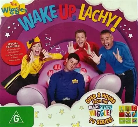 The Wiggles Wake Up Lachy Dvd Region 4 2014 Free Post 995