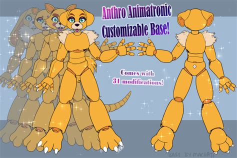 Anthro Animatronic Customizable Base By Machati