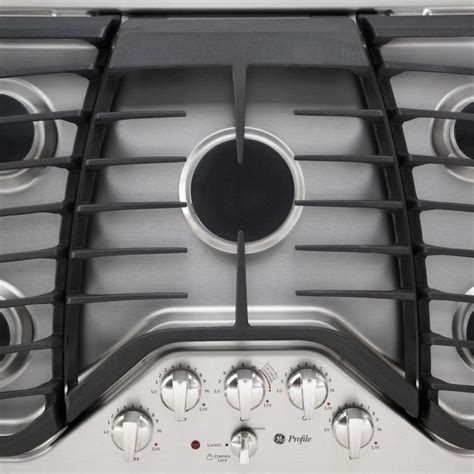 Ge Profile Pgp976setss 36 In Gas Cooktop In Stainless Steel With 5