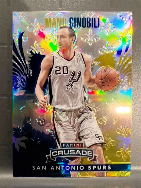 Yahoo Ssp Prizm Panini Crusade Manu Ginobili