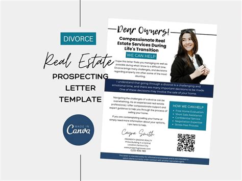 Sellers In Divorce Prospecting Real Estate Letter Farming Divorce Listing Mailer Realtor