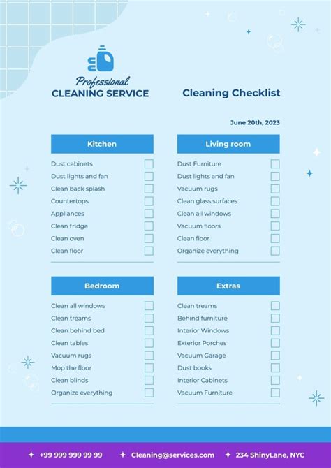 Edit Online This Hand Drawn Professional Flat Cleaning Service