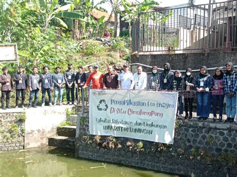 Fakultas Kehutanan Dan Lingkungan Tebar Eco Enzym Dan Benih Ikan Di