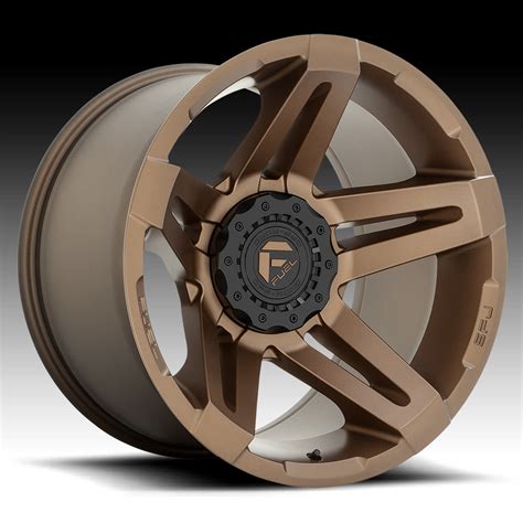 Fuel Sfj D765 Bronze Custom Truck Wheels Rims D765 Sfj Fuel 1pc Custom Wheels For