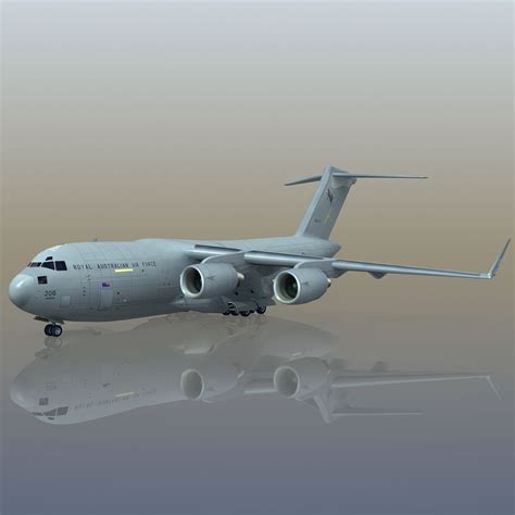 C Globemaster Iii D Xsi Obj Max Lwo Flt Fbx