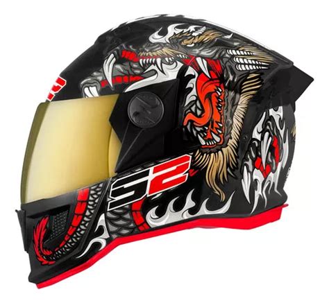 Casco Deportivo Cerrado Moto Pro Tork Stealth Dragon MercadoLibre