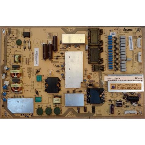 SHARP LC70LE735X POWER BOARD DPS 222BP RUNTKA857WJQZ