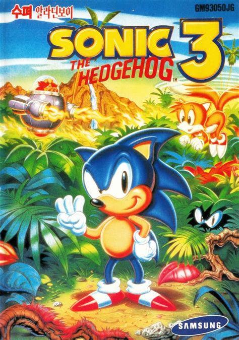 Sonic the Hedgehog 3 (1994) Genesis box cover art - MobyGames