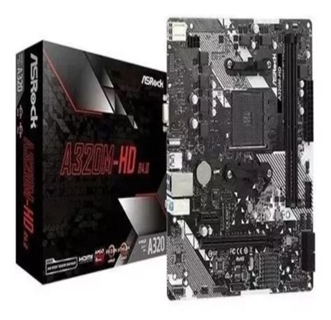 Placa Mae Asrock A M Hd Am Ddr Hdmi Vga M Usb Usada