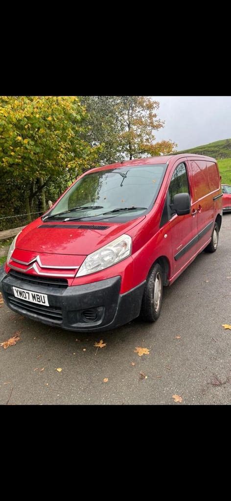 Citroen Dispatch 1000 20 Hdi In Red Clean Good Runner Ready For Work