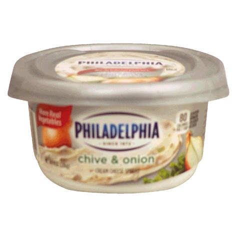 Philadelphia Chive Onion Cream Cheese Spread Oz