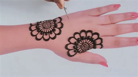 Mehandi Lagane Ka Aasan Tarika Latest Easy Mehndi Designs Backhand