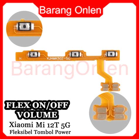 Jual Xiaomi Mi T G Fleksibel Flexible Tombol Power On Off Volume