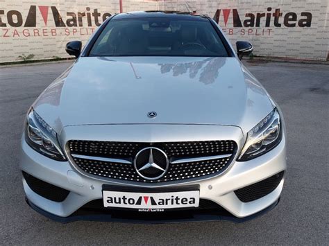 Mercedes Benz C Klasa Coupe 250 D AMG Panorama 360 Kamera Head Up