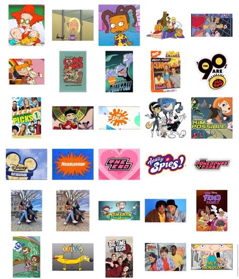 Early 2000s Shows/cartoons Aesthetic Picture Collage | stickhealthcare ...