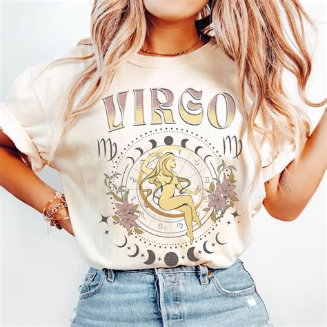 Comfort Colors Virgo Zodiac Shirt Virgo Birthday T Shirt Virgo T