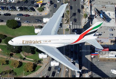 JetPhotos On Twitter An Emirates A380 Landing In Los Angeles Https