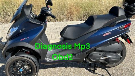 Piaggio Mp Diagnosis Obd Youtube