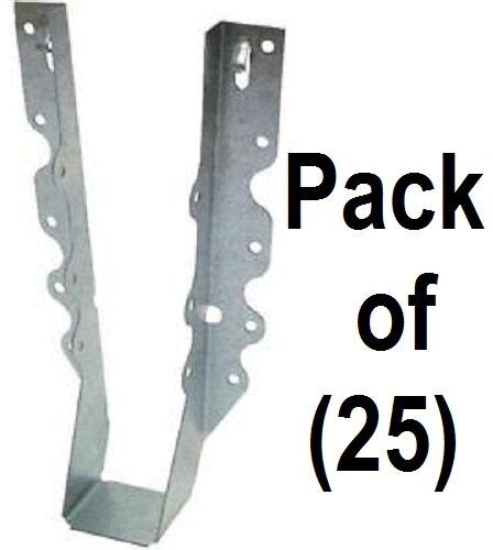 25 Pack Simpson Strong Tie LU210 20 Gauge Steel 2 X 10 Face Mount Joist