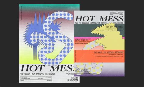 Hot Mess Comedy Show Behance