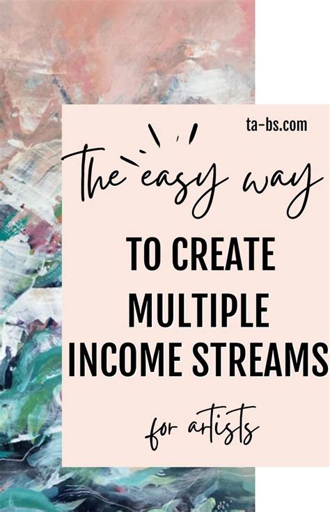 The Easy Way To Create Multiple Income Streams For Artists With Text