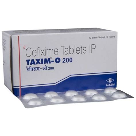 Taxim O 200 Tablet Uses Price Dosage Side Effects Substitute Buy