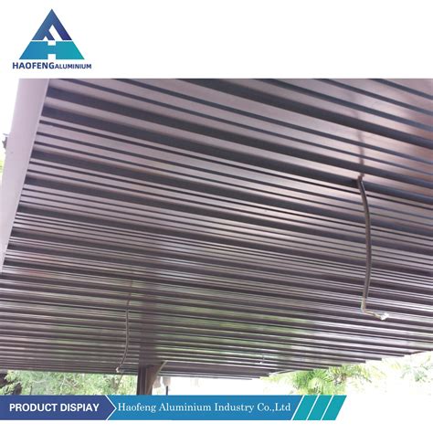 Customized Adjustable Outdoor Gazebo Waterproof Louvered Roof Motorized