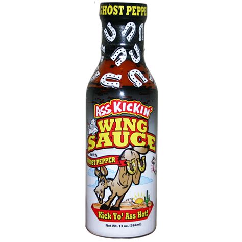 Ass Kickin Wing Sauce With Ghost Pepper 384ml Sweetsworld Chocolate