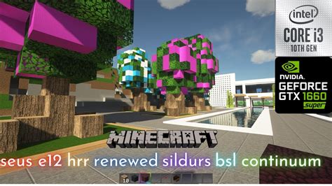 I F Gtx Super Minecraft Shaders Resourcepacks Youtube