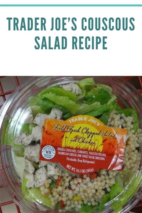 Trader Joe S Couscous Salad Recipe Best Health Benefits Foods