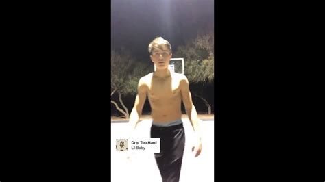 Asher Angel Shirtless Playing Basketball December Youtube