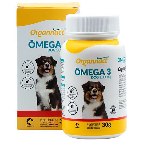 ORGANNACT Suplemento Ômega 3 Dog 30 Comprimidos