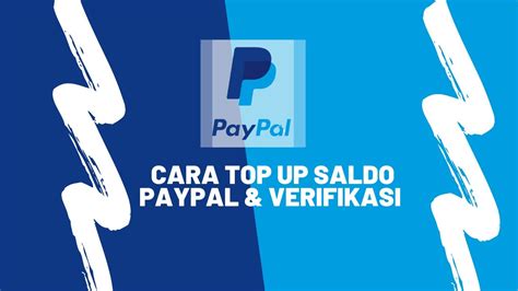 Cara Mengisi Saldo Paypal Dan Verifikasi Tanpa Kartu Kredit YouTube