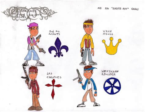 Me In Saints Row Gangs by LittleGreenGamer on DeviantArt