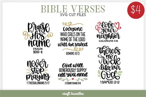 Bible Verses SVG Cut Files (568521)