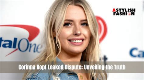The Shocking Truth: Corinna Kopf's Nudes and Their Consequences - w99q2fx