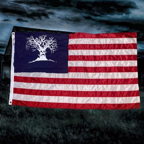 Haunted Mound Flag Etsy