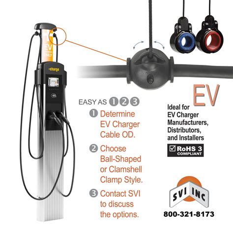 Ev Cable Retractor Clamps For Ev Charging Stations Svi International