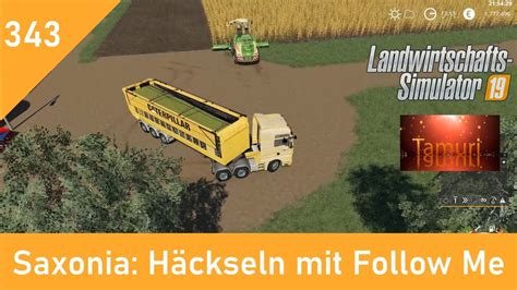 LS19 Saxonia 2 1 Produktionen und Tiere Let s Play 343 Häckseln mit